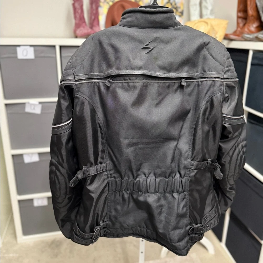 Scorpion Exo Skeletal Safety Moto Biker Jacket With Zip Out Kwikwick Liner - Picture 2 of 11